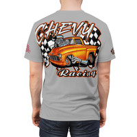 chevy racing lt gray Unisex Cut & Sew Tee (AOP)