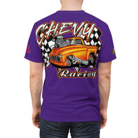 chevy racing purple Unisex Cut & Sew Tee (AOP)