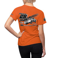 Mitch Gustafson 2024 Mitch orange Women's Cut & Sew Tee (AOP)