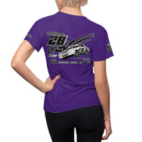 Mitch Gustafson 2024 Mitch purple Women's Cut & Sew Tee (AOP)