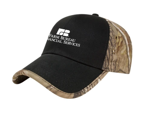 Black & Camo Cap