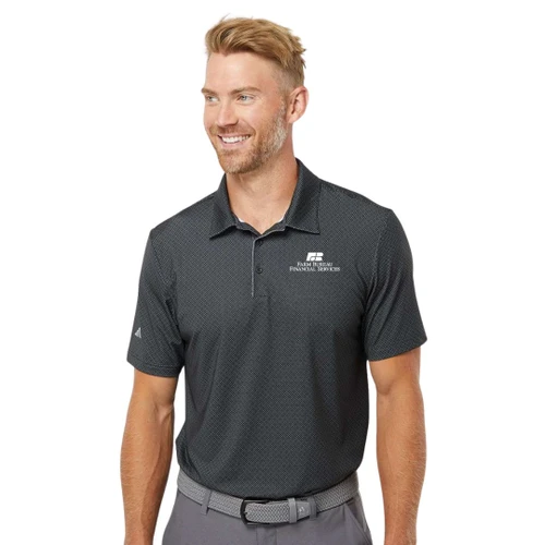 Men's Adidas Diamond Dot Polo