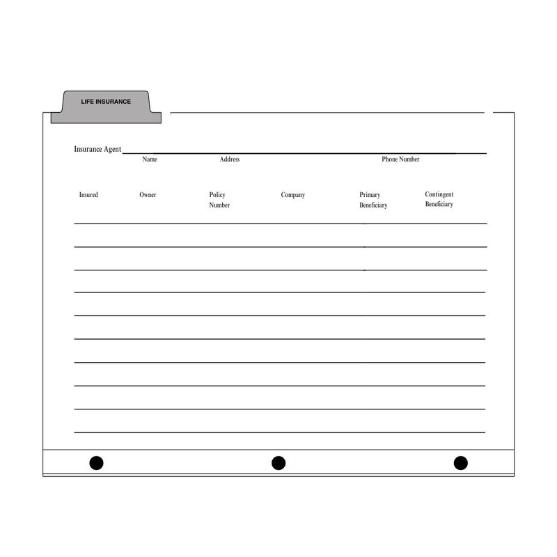 Album of Life Tab Dividers (Set of 25)