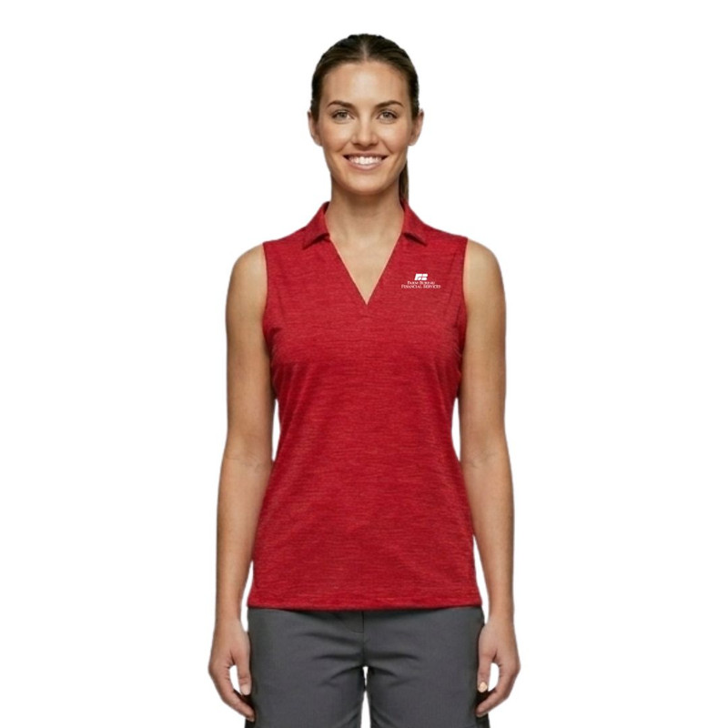Ladies' Antigua Sleeveless Layout Polo