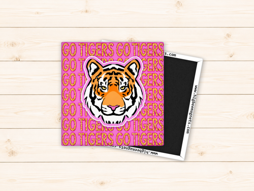 Pink & Gold Go Tigers