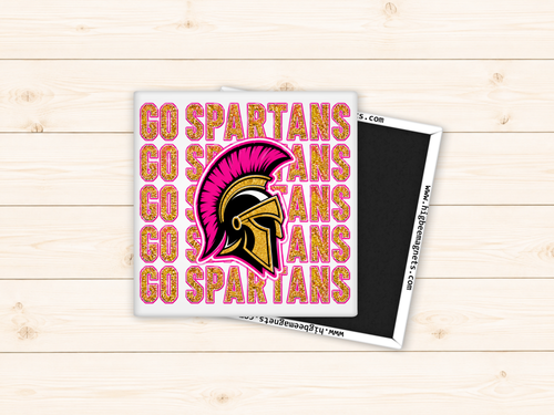 Go Spartans Moberly Pink & Gold