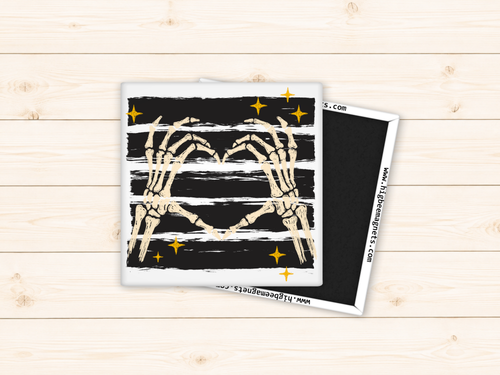 Skeleton Hands Heart