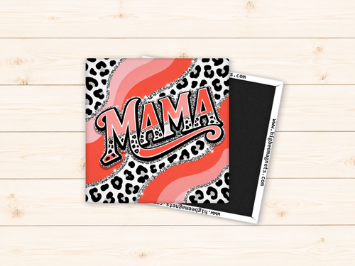 Boujie MAMA Cow Print & Glitter