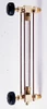 CONBRACO 25-502-00 1/2" Square Pattern Bronze Water Gauge, 5/8" x 12", Composition