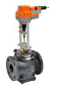 Belimo G6100C | -250+AVKB120-3 | Globe Valve | 4" | 2 Way | 170 Cv | w/ Electronic FS | 120V | Floating Point