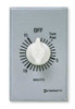Intermatic FF315M 15-Minute Spring Loaded Wall Timer, Brushed Metal Finish