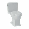 Toto CST494CEMFRG01 CST494CEMFRG#01 Contemporary/Modern Connelly Toilet 1.28 GPF/0.9 GPF Cotton Right Hand Trip Lever, Cotton White, 2-Piece