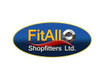 Fitall BTA115 C111 WAND END, CURVED 1 1/4" BLACK PLASTIC THREADED