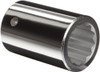 Martin Sprocket & Gear MRTH1226 Martin Forged Alloy Steel 13/16" Type II Opening 3/4" Square Drive Socket, 12 Points Standard, 2" Overall Length, Chrome Finish