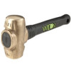 Wilton WIL-90412 4-pound Head, 12 B.A.S.H Brass Hammer with Safety Plate Securing Head to Handle.