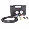 FJC FJC-6750 FJC Black/Chrome Aluminum Manifold Gauge Set