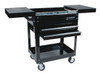 Sunex SUU-8035 Tools 29" 2 Drawer Slide Top Black Tool Cart W/ 5" Casters.