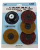 SG Tool Aid SGT-94560 SG Tool Aid () Holding Pad with Four Surface Treatment Disc, 3"
