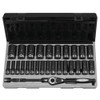 Grey Pneumatic GRY-82629MD 1/2" Drive 6-Point Deep Length Metric Duo-Socket Set - 29 Piece