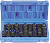 Grey Pneumatic GRY-1598HC 1498MH 1/2" Drive Impact Hex Driver Metric Set - 10 Piece.