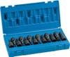 Grey Pneumatic GRY-1298HC (GRY) 13 Pc. 3/8" Dr. Metric and Fractional Hex Impact Driver Set.