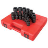 Sunex SUU-2644 1/2-Inch Drive Universal SAE Impact Socket Set, 14 Piece.