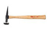 Martin Sprocket & Gear FMT-153S Martin Cross Chisel Shrinking Hammer, Wood handle, Flat Round face 1 9/16 ", Chisel 3 ", Weight .85 pounds.