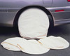 Astro Pneumatic AST-9004 Astro White Heavy Canvas 13-Inch-15-Inch Wheel Covers, Set of 4.