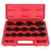 Astro Pneumatic AST-7115 Astro Crowfoot Wrench Metric Set 15 PC.