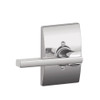 SCHLAGE F170LAT625CEN  Century Collection Latitude Decorative Trim Lever, Bright Chrome