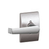 SCHLAGE F170ELA626CEN F170 ELA 626 CEN Century Collection Elan Decorative Trim Lever, Satin Chrome