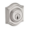 Baldwin SCTAD150 .6L.DS.CKY.KD Traditional Arch Single Cylinder Deadbolt, Satin Nickel