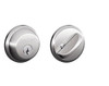 SCHLAGE B80625 B80 625 Commercial Door Bolt, Bright Chrome.