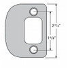 KWIKSET 85303-15A  Radius Corner Deadbolt Full Lip Strike Antique Nickel Finish