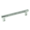Amerock BP36559PNSS  Esquire 6-5/16in. (160mm) Center Cabinet Pull - Polished Nickel/Stainless Steel