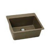 Elkay ELG2522MC0 Quartz Classic 25" x 22" x 9-1/2", Single Bowl Top Mount Sink, Mocha