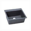 Elkay ELGU2522GY0  Granite 25-Inch X 18.5-Inch X 9.5-Inch Single Bowl Undermount Kitchen Sink, Dusk Gray