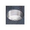 Elkay ELUH12FB  18 Gauge Stainless Steel 14.375" x 14.375" x 6" Single Bowl Undermount Kitchen Sink