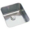 Elkay ELUH1316PD Lustertone Stainless Steel 16" x 18-1/2" x 7-7/8", Single Bowl Undermount Sink with Perfect Drain