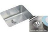 Elkay ELUH1814PD Lustertone Stainless Steel 20-1/2" x 16-1/2" x 7-7/8", Single Bowl Undermount Sink with Perfect Drain