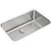 Elkay ELUH281610PD Lustertone Stainless Steel 30-1/2" x 18-1/2" x 10", Single Bowl Undermount Sink with Perfect Drain