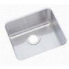 Elkay ELUHAD121255 Lustertone Stainless Steel 14-1/2" x 14-1/2" x 5-3/8", Single Bowl Undermount Sink