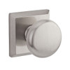 Baldwin PSROUTSR150  Reserve Passage Round with Traditional Square Rose in Satin Nickel Finish