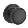 Baldwin PSROUTRR112 Hardware Reserve Round Passage Knob with Traditional Round Rose in Venetian Bronze Finish