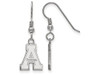 LogoArt SS006APS Appalachian State Small (1/2 Inch) Dangle Earrings (Sterling Sliver)