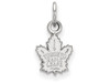 LogoArt SS001MLE Sterling Silver NHL LogoArt Toronto Maple Leafs XS Pendant