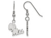 LogoArt SS048UMS Missisippi Small (1/2 Inch) Dangle Earrings Wire (Sterling Silver).