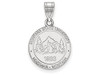 LogoArt SS025MTU Sterling Silver LogoArt Montana State University Medium Crest Pendant