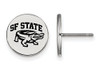 LogoArt SS004SFU San Francisco State University Small Enamel Disc Earrings