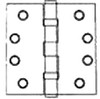 Deltana DSB453-UNL DSB45B3-UNL Ball Bearings Solid Brass 4 1/2-Inch x 4 1/2-Inch Square Hinge